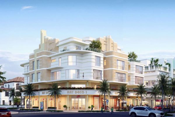 sun riverside village sam son shop house truc dai lo art decor