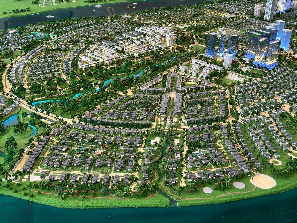 mat bang phoi canh du an sun bac ninh